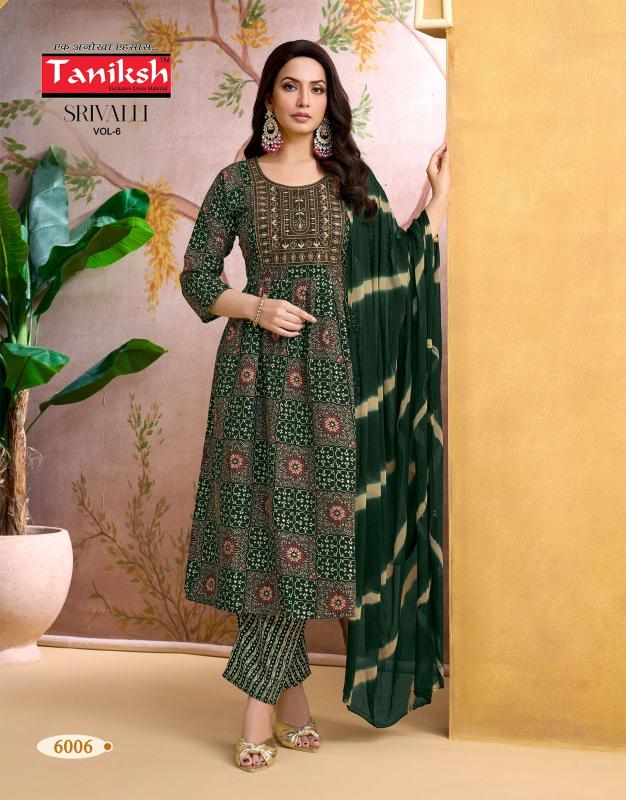 Taniksh srivalli vol 6 kurtis wholesale online